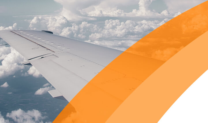 Clouds and Airplane Left Wing - For Transitioning To a Full-Service MSP.